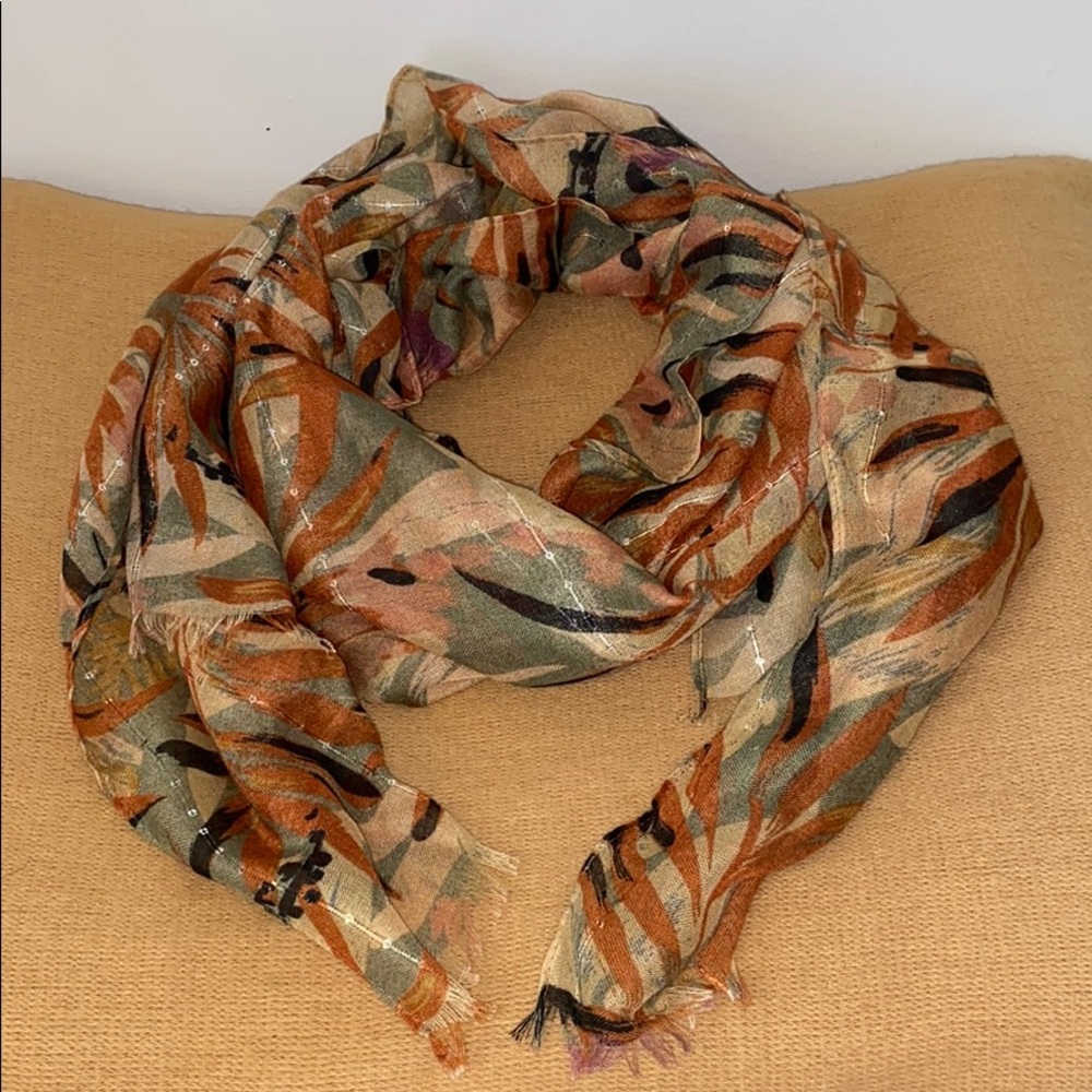 Patricia Nash Palm Leaves Scarf